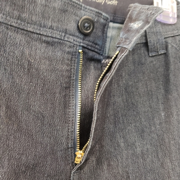 Lee, Sinfully Soft, NWOT, dress dark blue jeans, size 12 Medium - Picture 10 of 16